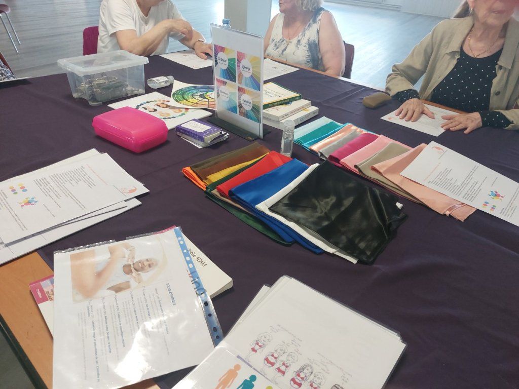 Atelier colorimétrie CCAS d'Avon